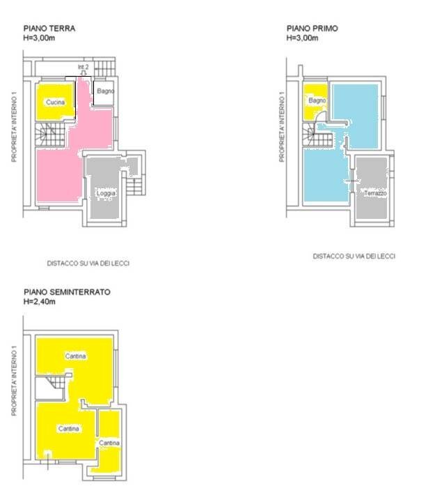 Foto 34 - Villa VIA DEI LECCI
 
99, Anzio - floor plans 1