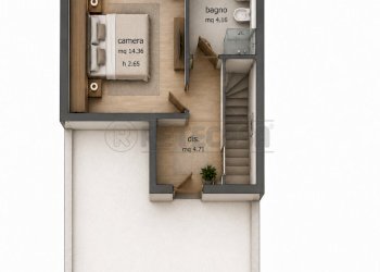 CAMERA +BAGNO.png - Terraced Villa Via Morteo 45, Loano - photo 10