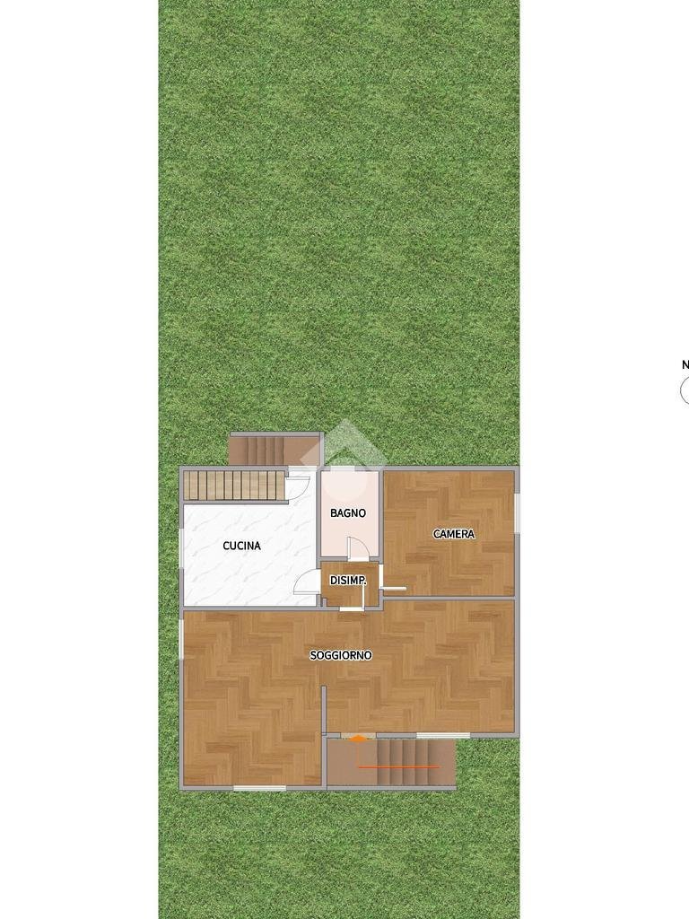 Villa Via Cascina Croce, Cornaredo - floor plans 1