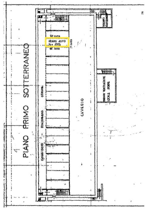 PLANIMETRIA SILOS.png - Box Via Palazzo di Città 9 bis/C, Torino (neighborhood Quadrilatero Romano) - floor plans 1