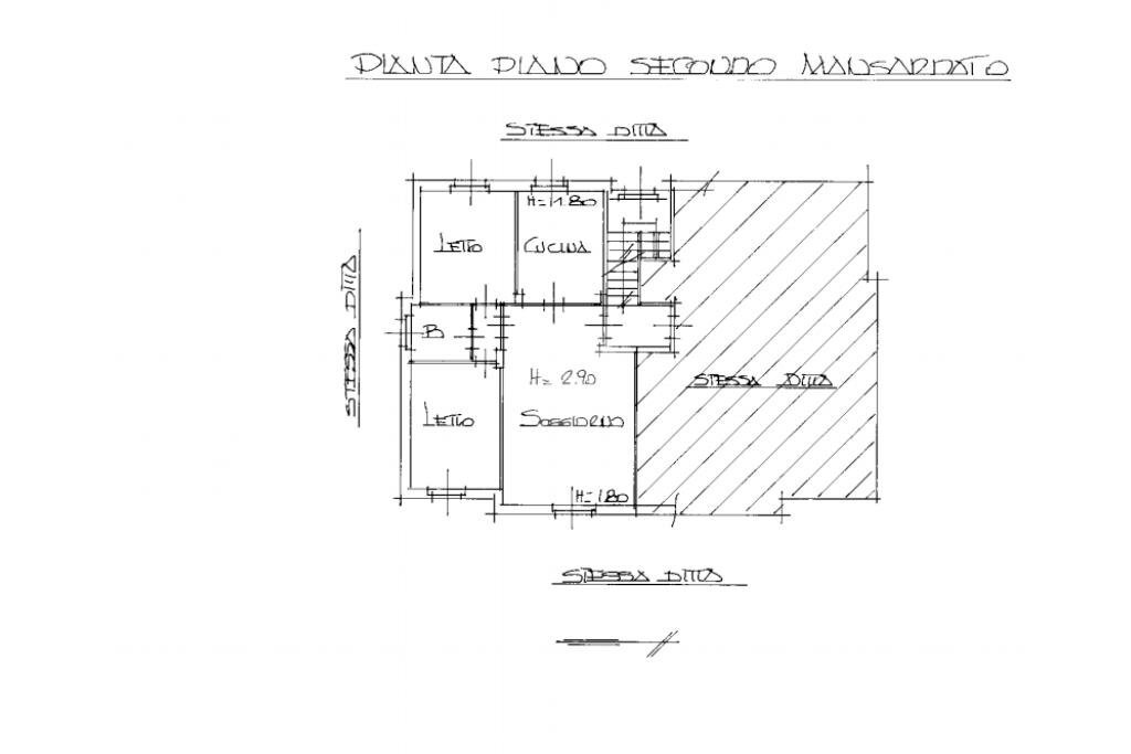 Quadrilocale Via Mirone, Volpiano - planimetria 1