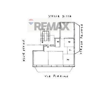 Pianta 2D - Three-room apartment Via Piraino
 
10, Catania - floor plans 1