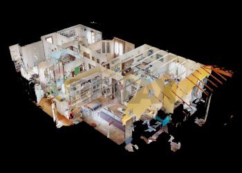 Pianta 3D - Villa Seravezza - foto 72