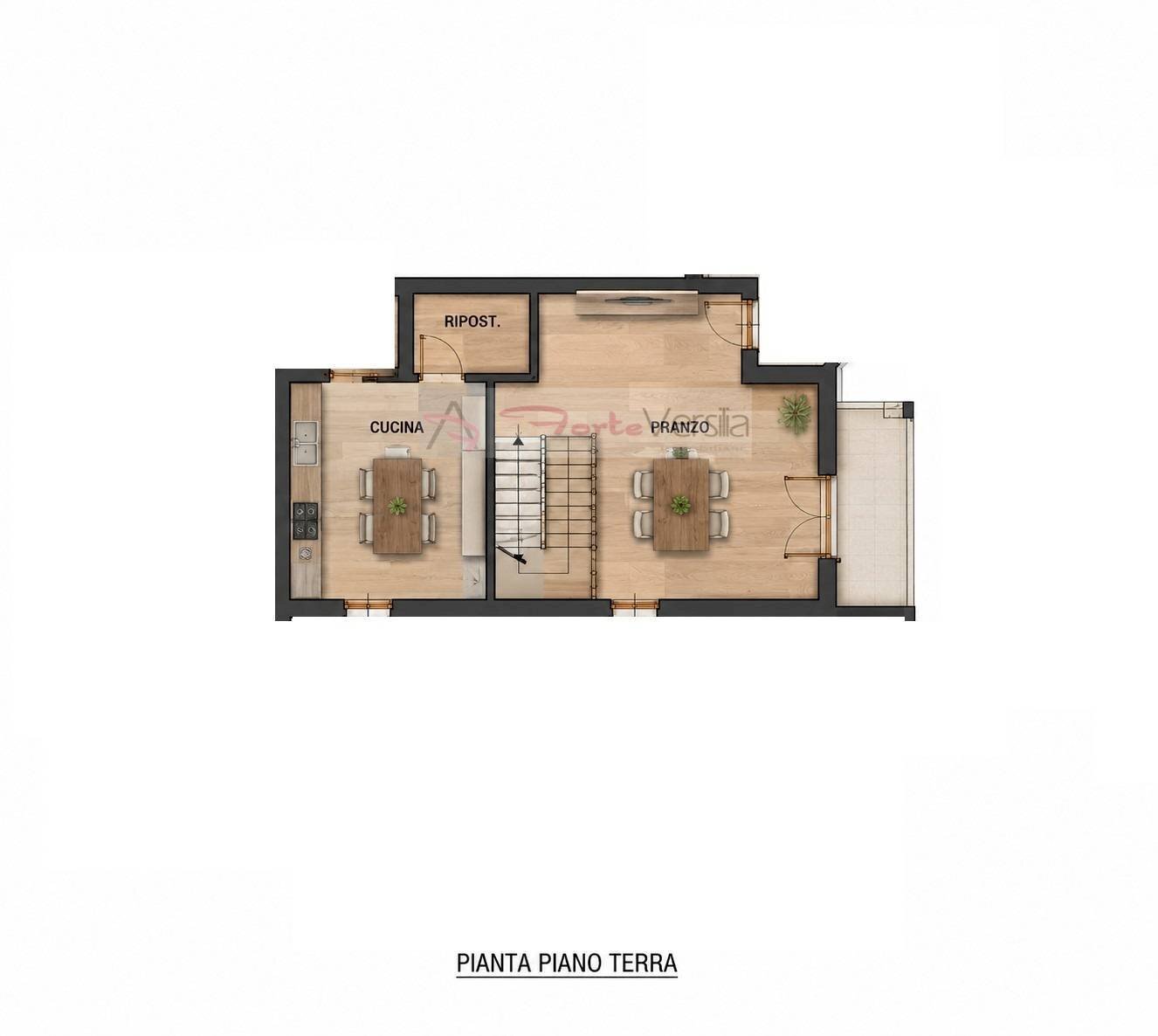 Foto 9 - Villa a Schiera Pietrasanta - planimetria 1