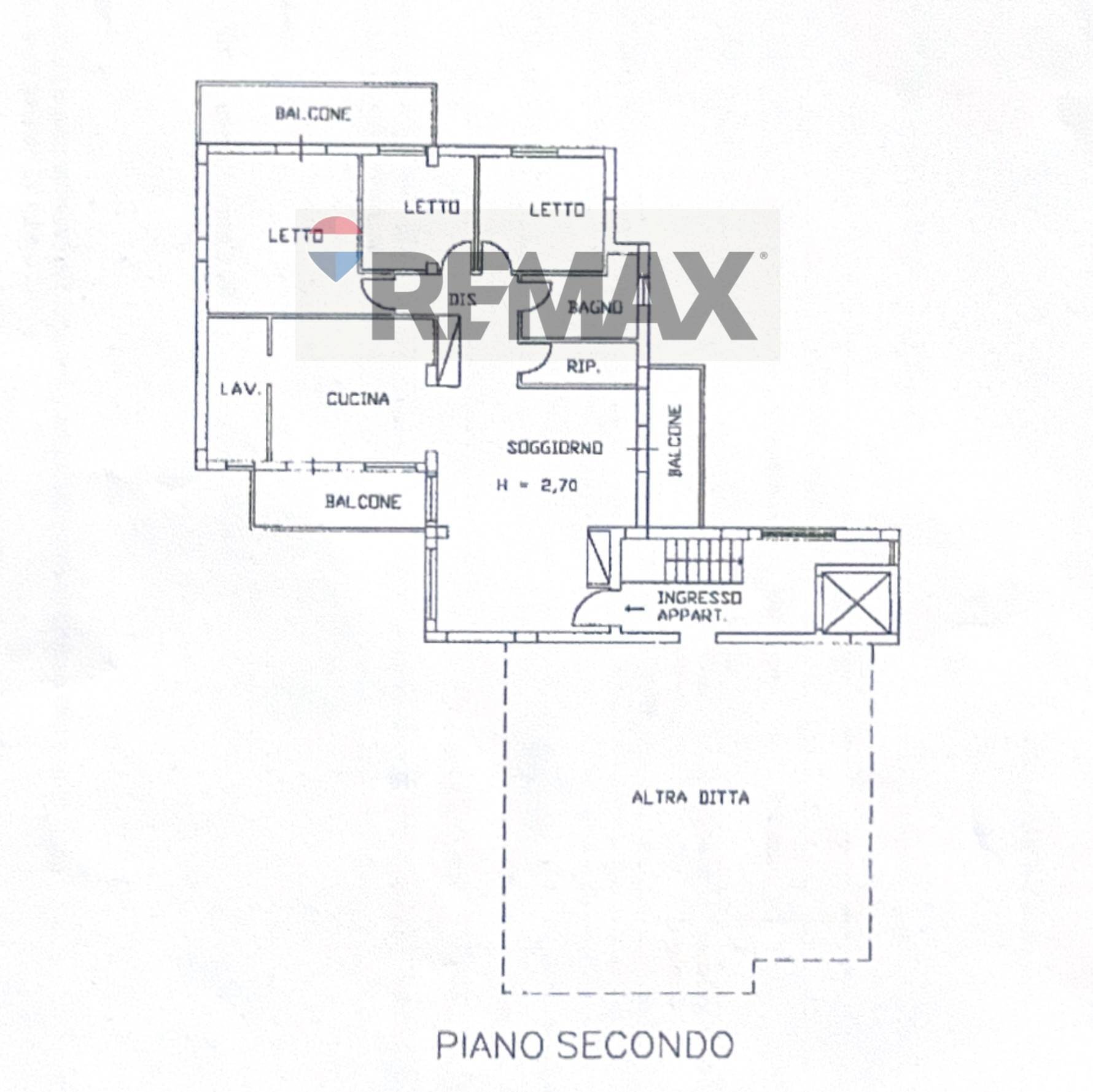 Pianta 2D - Apartment Via Giovanni Falcone
 
92, Ragusa - floor plans 1