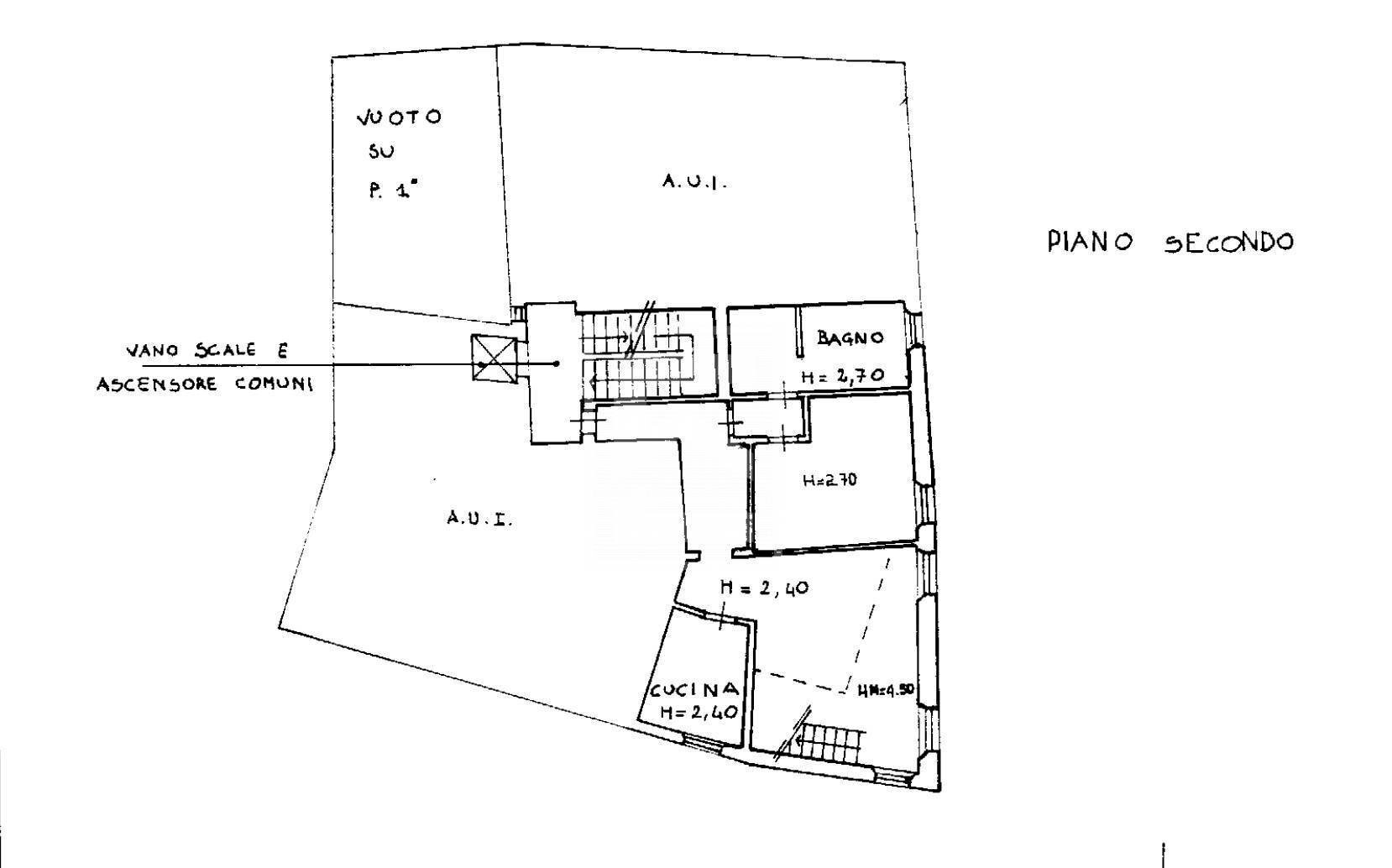 Foto 28 - Three-room apartment Via Gerolamo Fantoni
 
32, Salò - floor plans 1