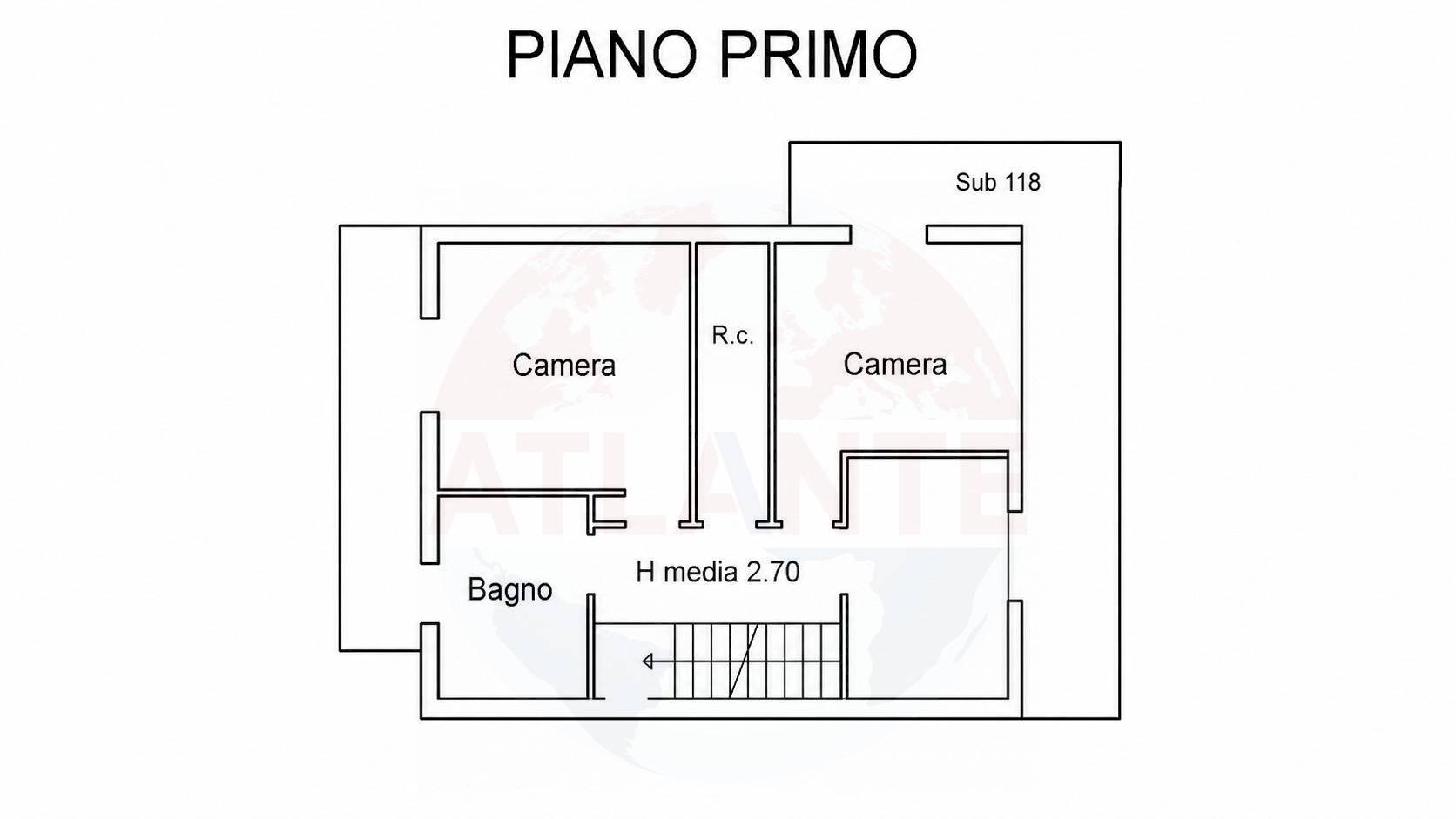 Foto 79 - Casa indipendente Via Alghisi
 
1, Rovato - planimetria 1