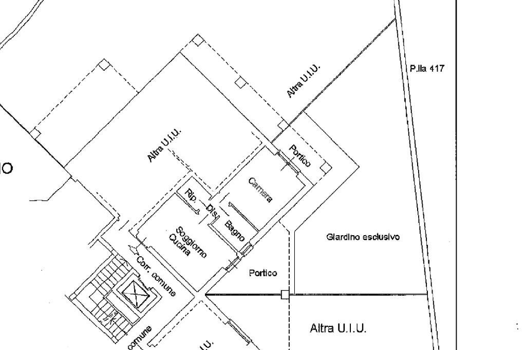 Bilocale Via Beato Bonifacio, Rivarolo Canavese - planimetria 1