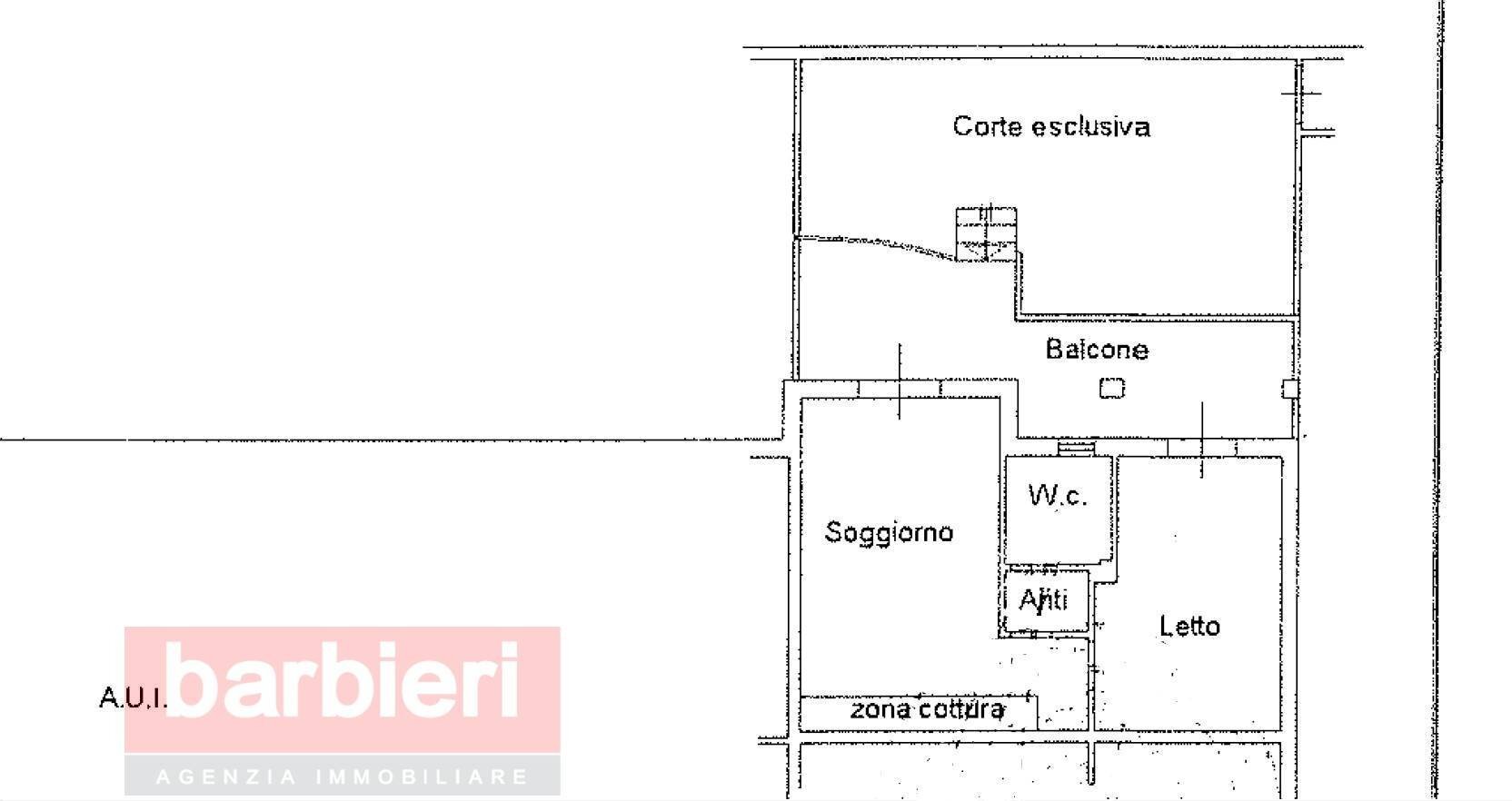Foto 27 - Bilocale via Ragazzena
 
63, Cervia - planimetria 1