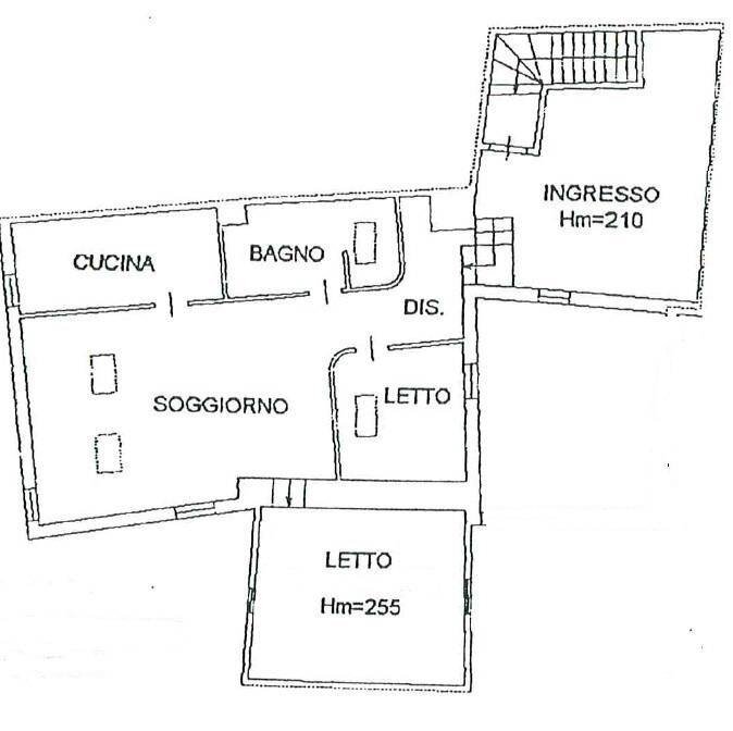 Foto 28 - Four-room apartment Via Ragno, Ferrara - floor plans 1