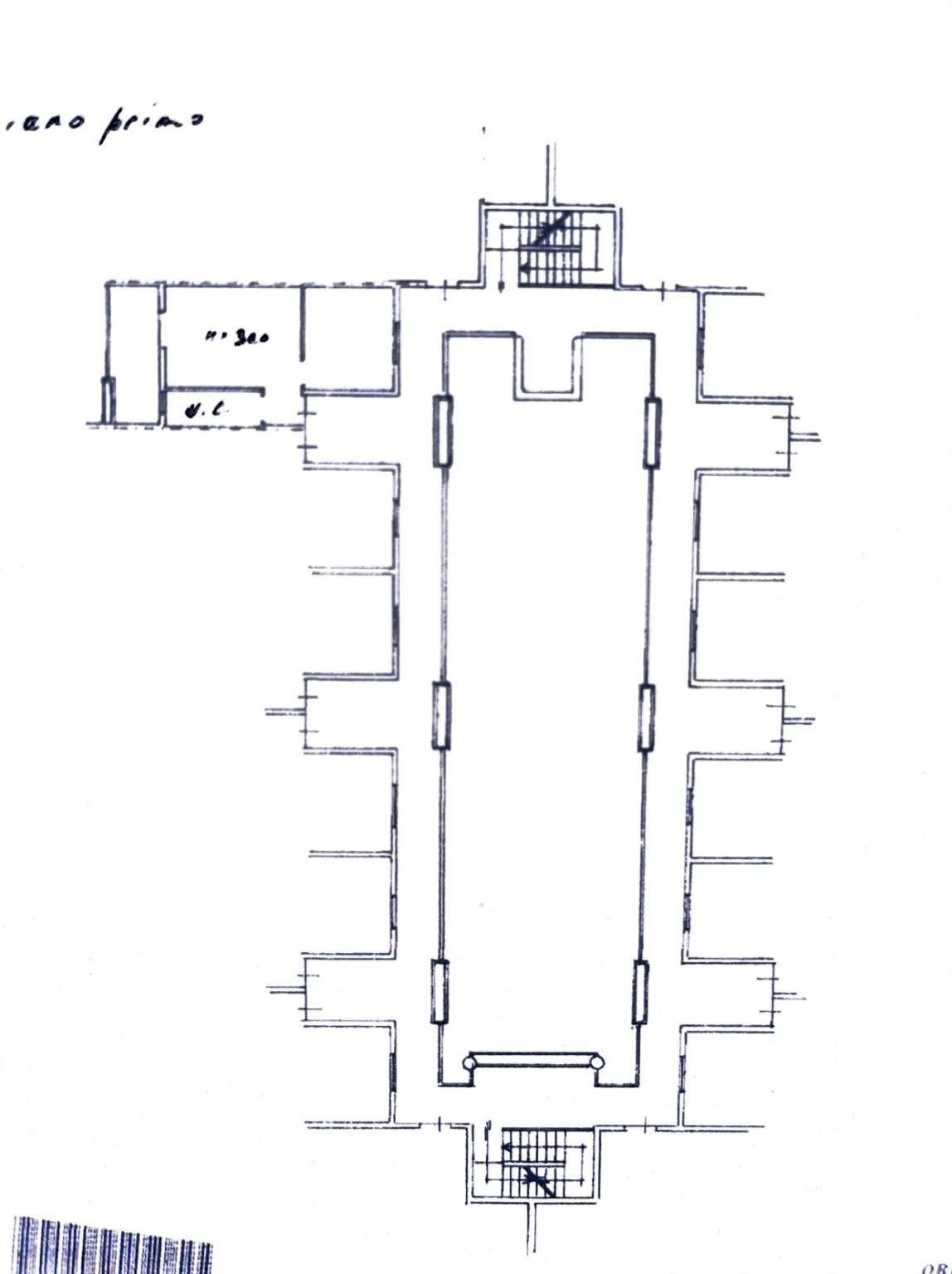 Two-room apartment via delle Robinie, Gallipoli - floor plans 1