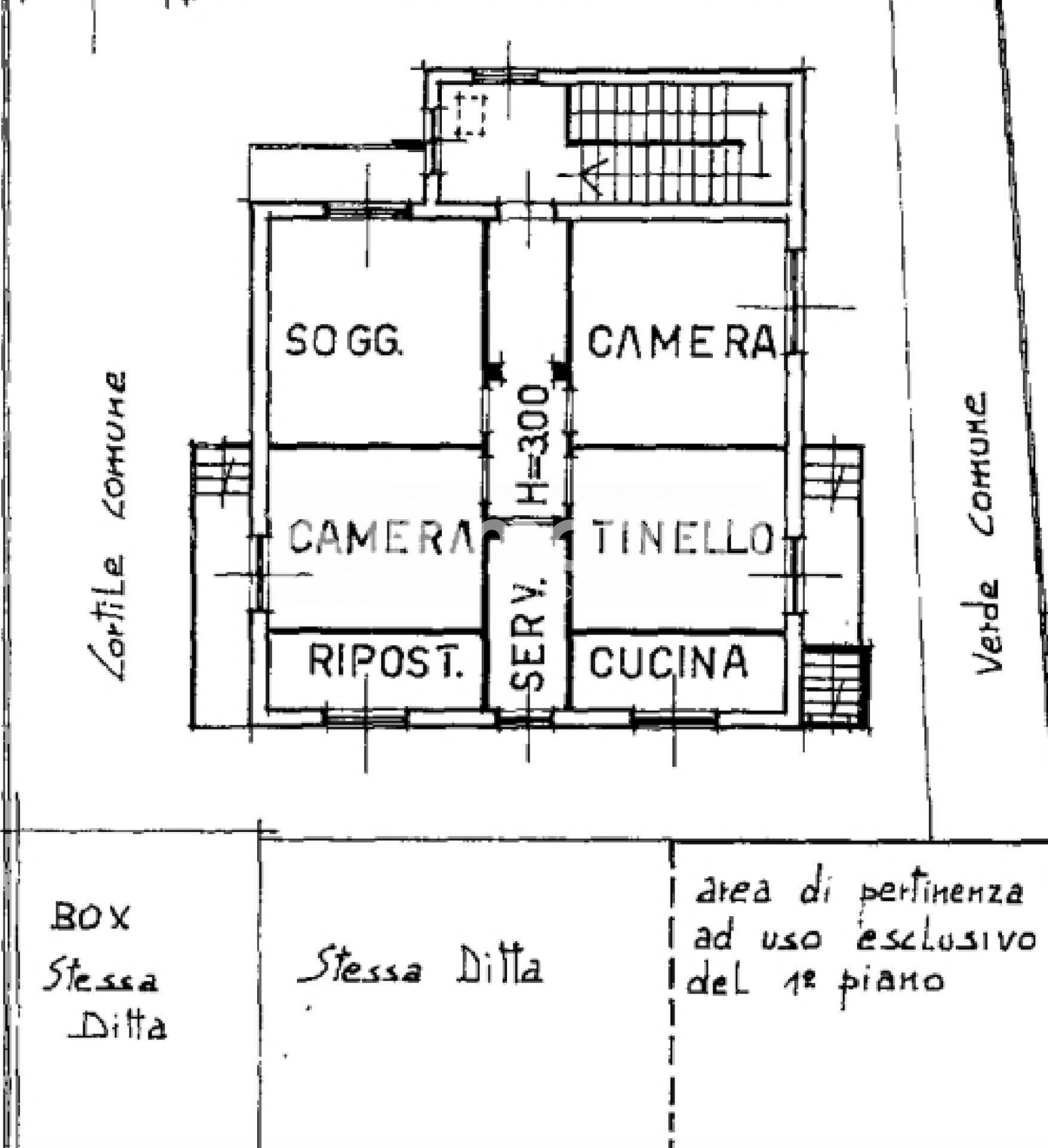 Foto 27 - Appartamento via don custico
 
95, Grugliasco - planimetria 1