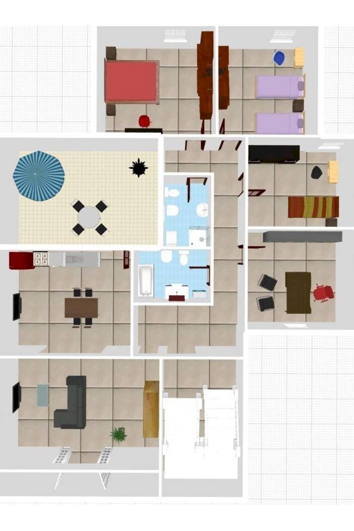 Villa SP223, Gallipoli - floor plans 1