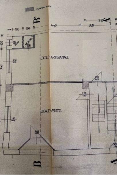 Shop via Duca d'Aosta, Supersano - floor plans 1