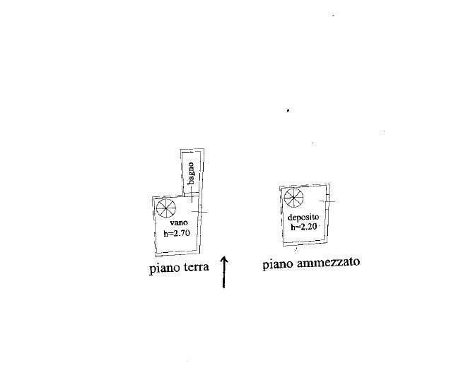 Appartamento piazza Martiri Ungheresi, Casarano - planimetria 1