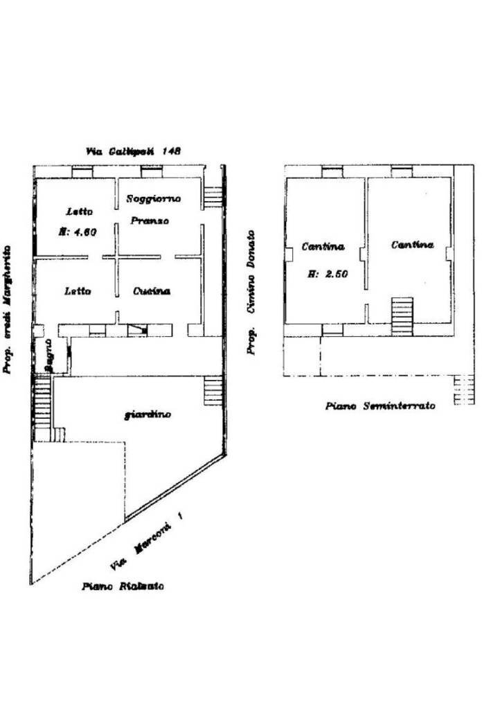 Independent house via Gallipoli, Racale - floor plans 1