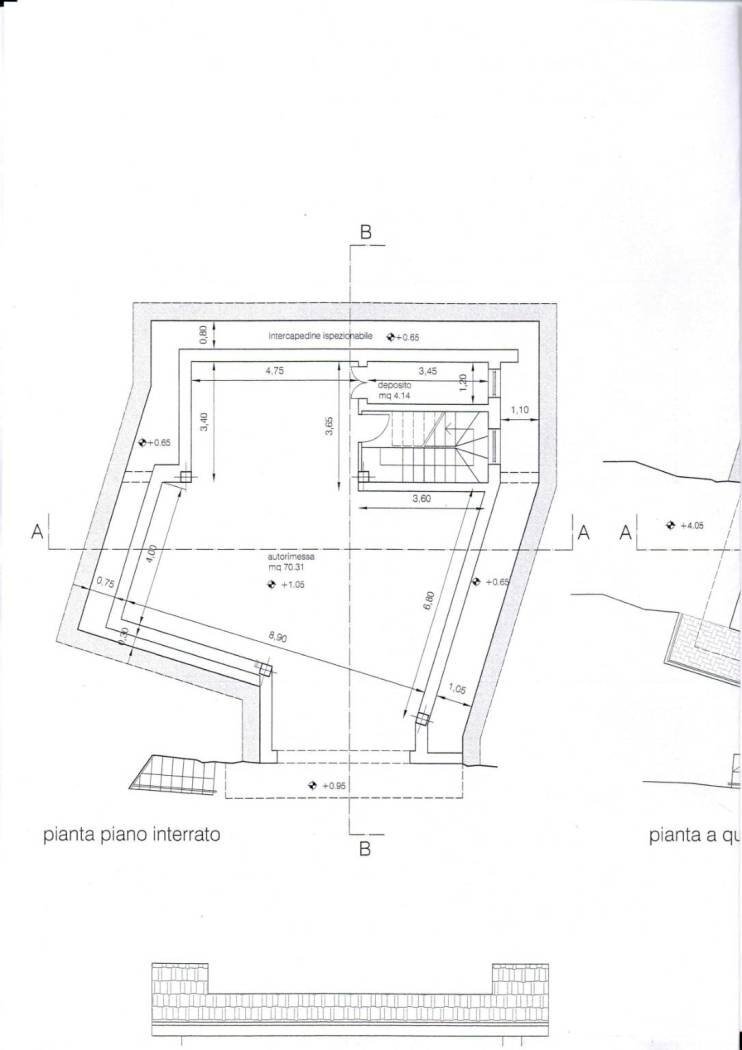 Villa strada Comunale Pigno la Pece, Ruffano - planimetria 1