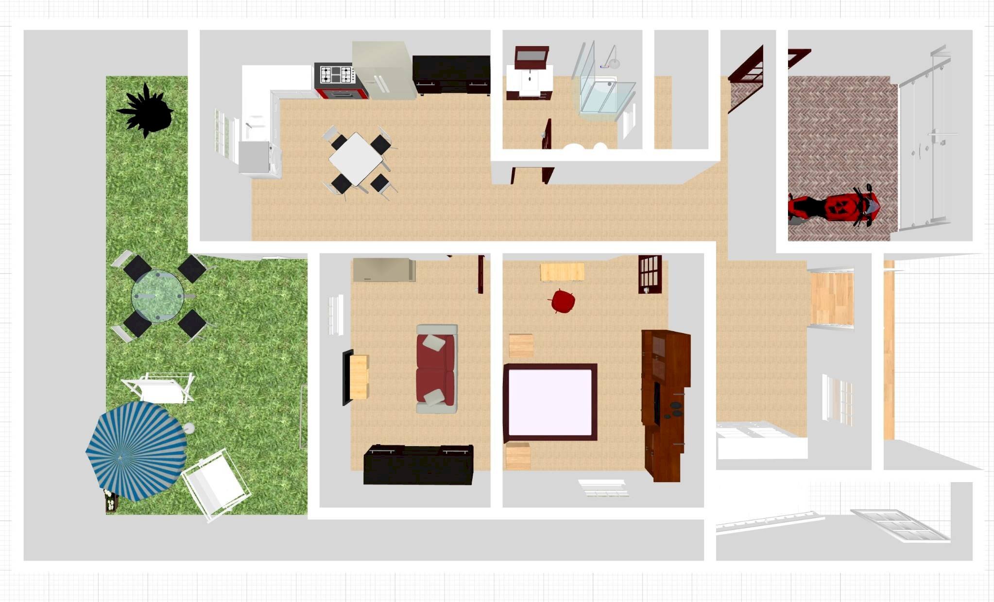 Rustic strada Vicinale Sferracavalli, Matino - floor plans 1
