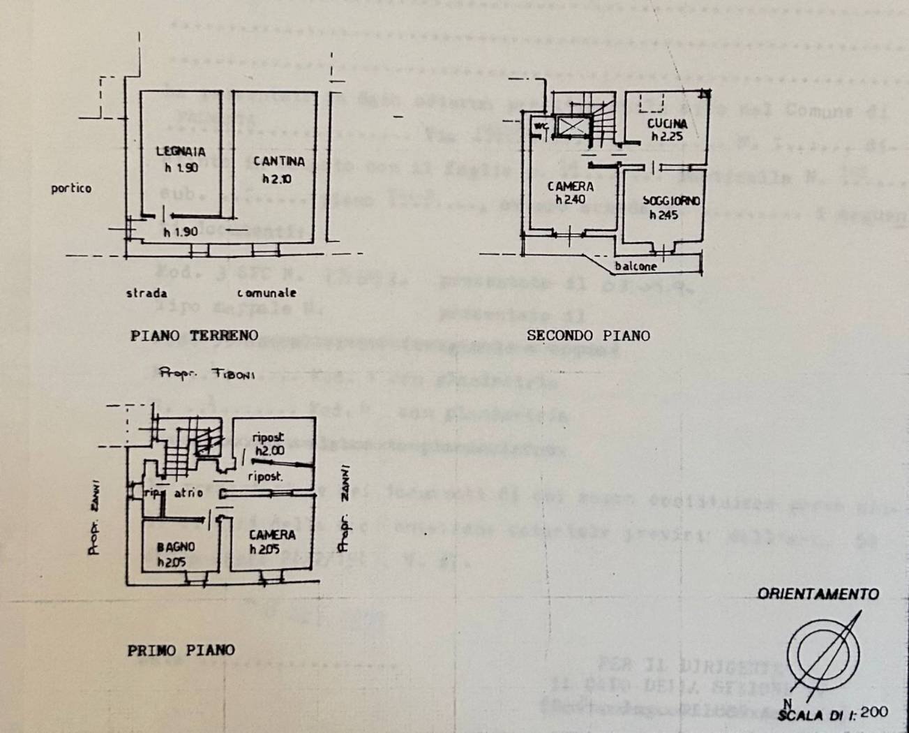 Independent house via Roma, Valle Cannobina - floor plans 1