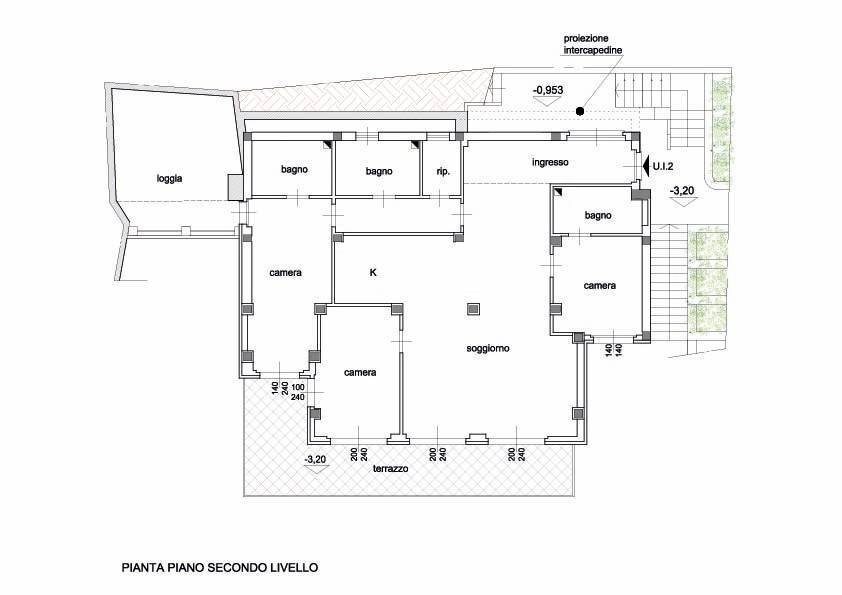 Four-room apartment via A Solva, 94, Alassio - floor plans 1