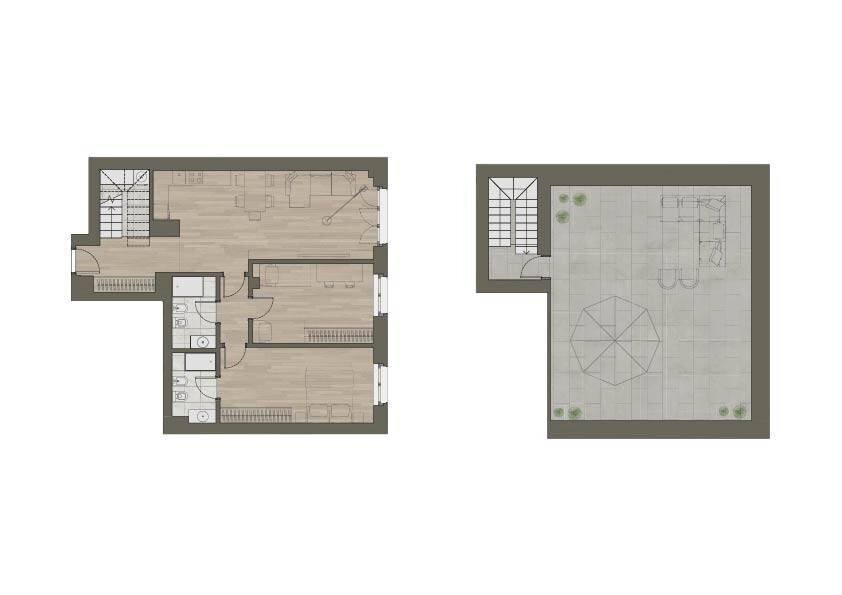Trilocale corso Stati Uniti 21., Torino (zona Crocetta) - planimetria 1