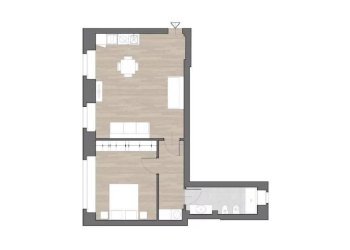 Planimetria - Two-room apartment via Lagrange 24., Torino (neighborhood Centro) - photo 10