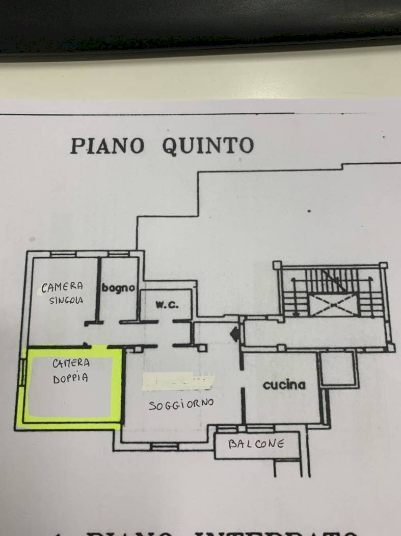 Non-buildable land via Giuseppe Mazzini, 2, Bologna (neighborhood Massarenti) - floor plans 1