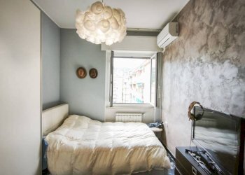 Camera da letto - Two-room apartment via Stefanina Moro, Genova (neighborhood Marassi) - photo 21