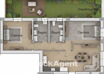 Planimetria - Appartamento via San Pietro, 12, Garlasco - foto 18
