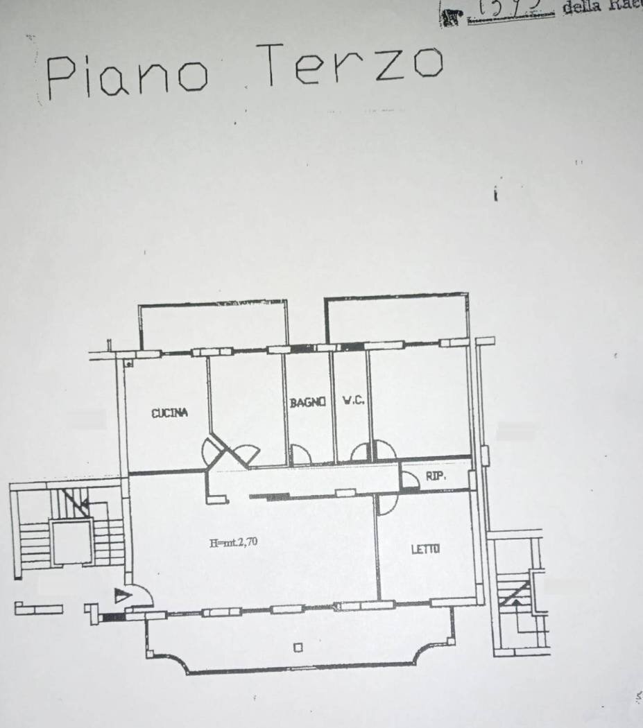Appartamento viale Italia, 2, Messina - planimetria 1