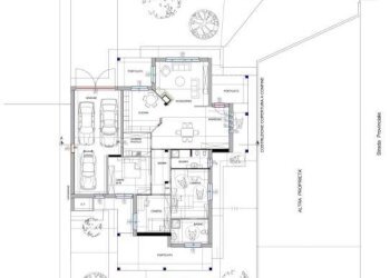Planimetria - Villa strada Piancone, Mede - foto 2