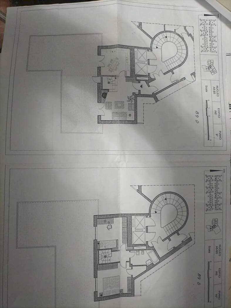 Four-room apartment piazza Sandro Pertini, 12, Taranto - floor plans 1