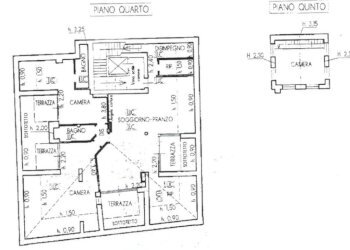 planimetria - Quadrilocale via via Cavour, Castel San Pietro Terme - foto 38