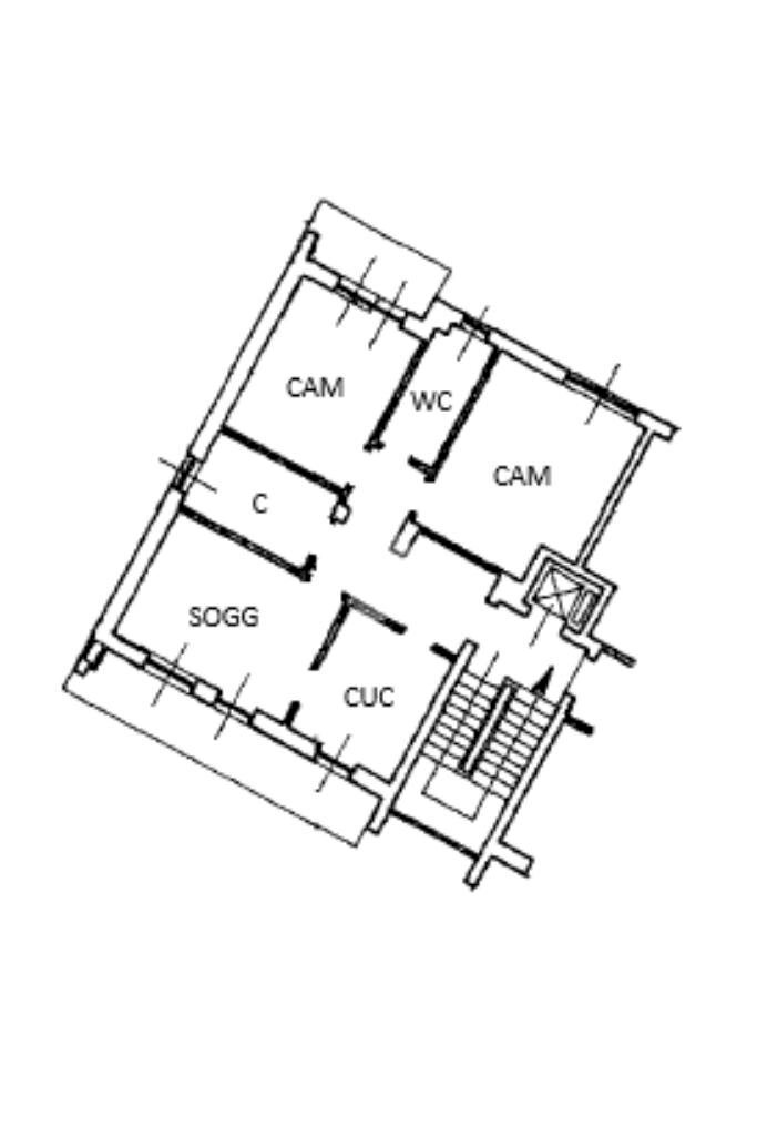 Apartment Via Dante, Cascinette d'Ivrea - floor plans 1