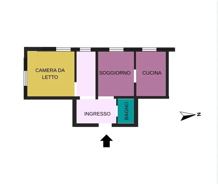 Three-room apartment Via Mazzini, Ventimiglia - photo 2