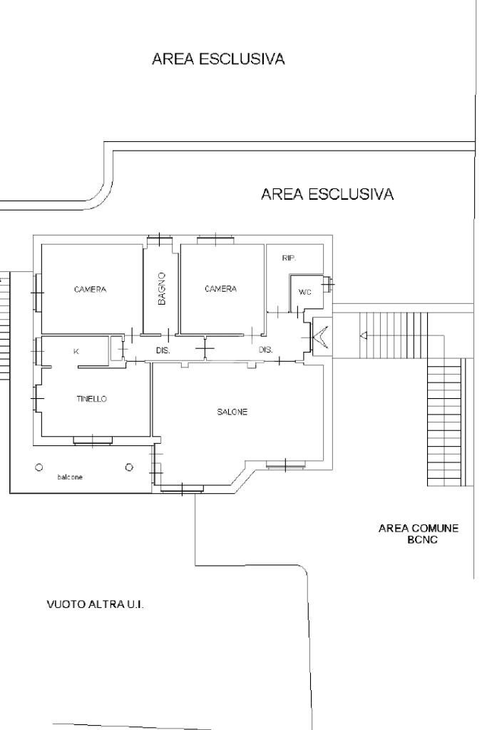 Apartment Str. del Fioccardo, Torino (neighborhood Cavoretto) - floor plans 1