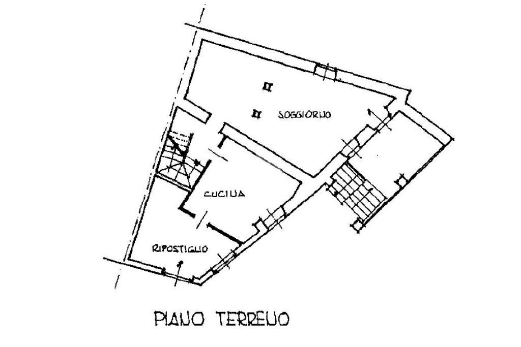 Casa semi indipendente Via Notaio Landorno, Palazzo Canavese - planimetria 1