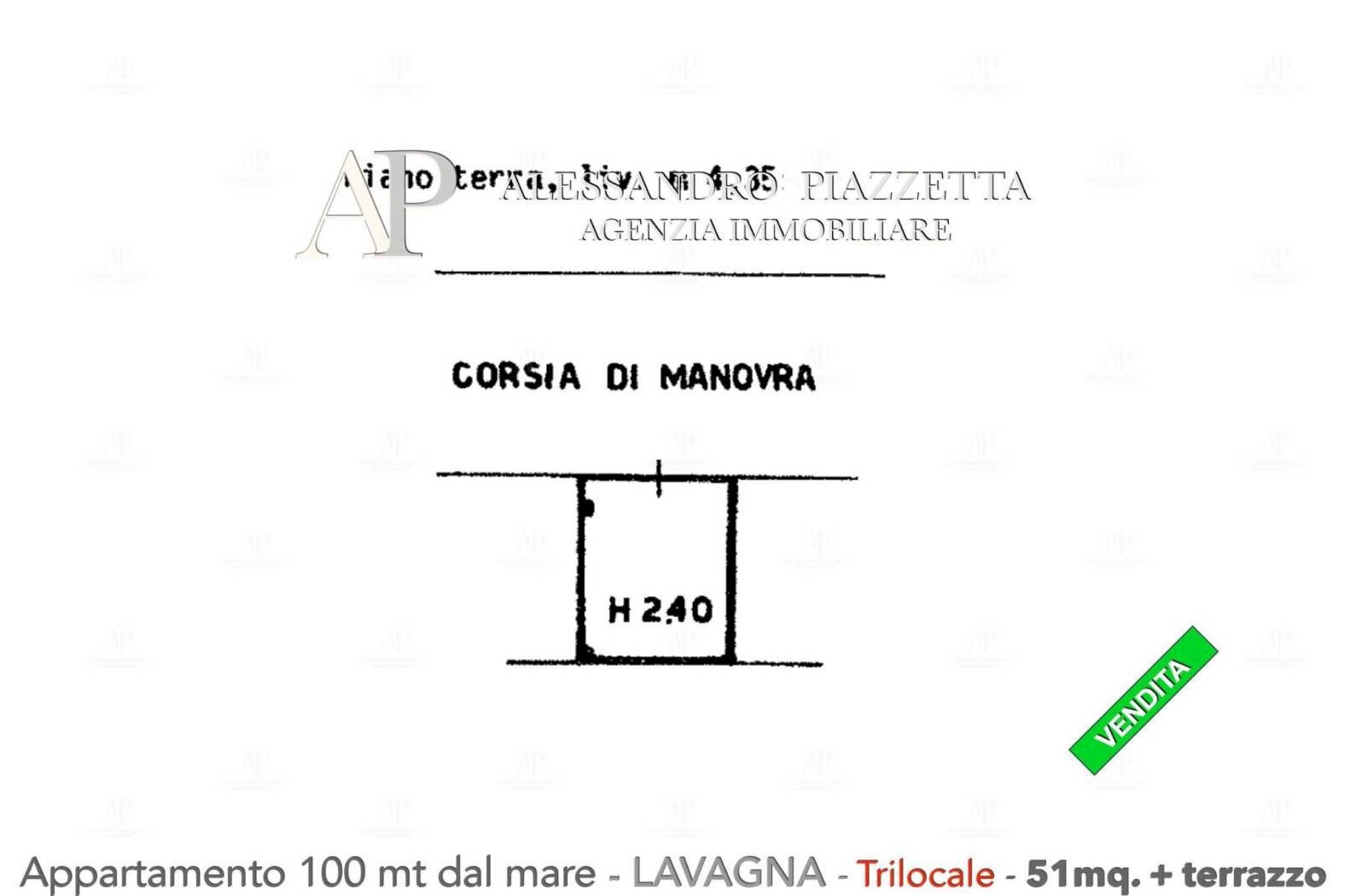 Three-room apartment Lavagna - floor plans 1