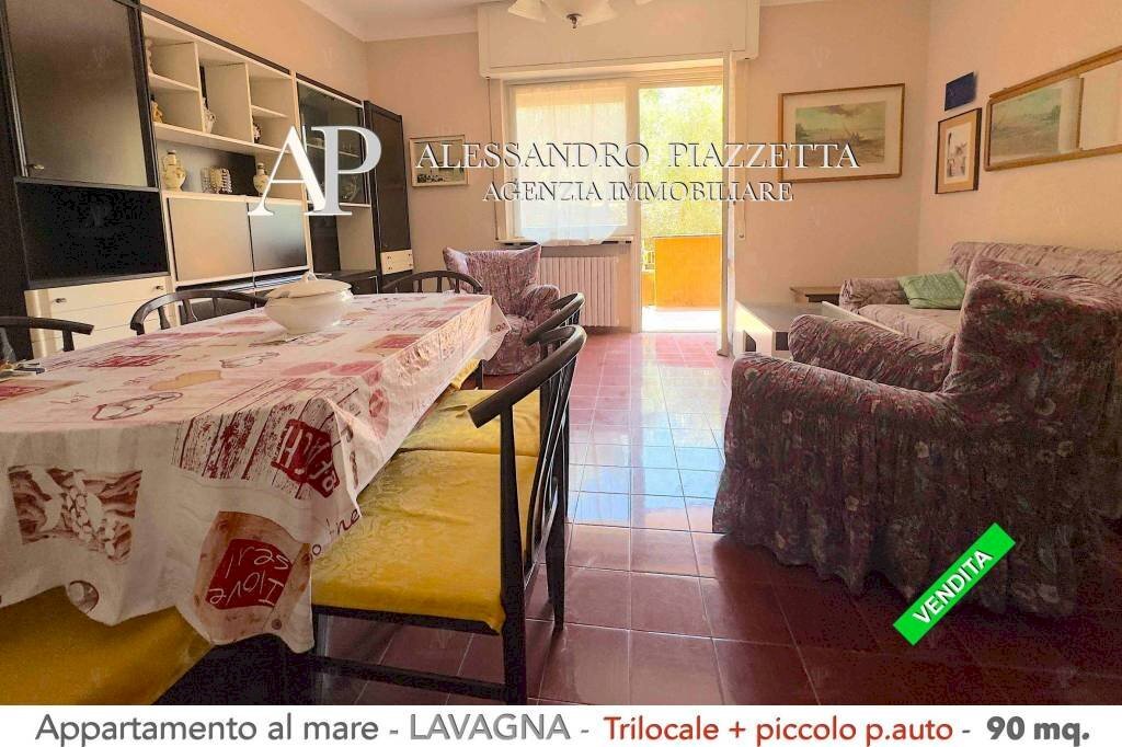 Salone - Three-room apartment Lavagna - photo 1