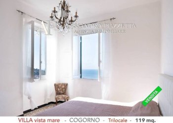 Camera da letto - Villa via al Castello, Cogorno - foto 3