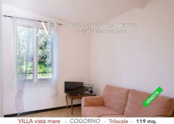 Salone - Villa via al Castello, Cogorno - foto 8