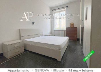 Camera da letto - Two-room apartment Genova (neighborhood Marassi) - photo 4