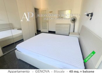 Camera da letto - Two-room apartment Genova (neighborhood Marassi) - photo 5
