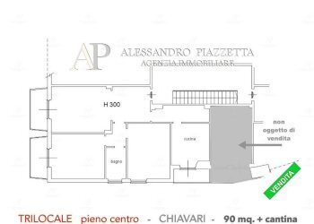 Planimetria - Appartamento via Marsala, Chiavari - foto 28