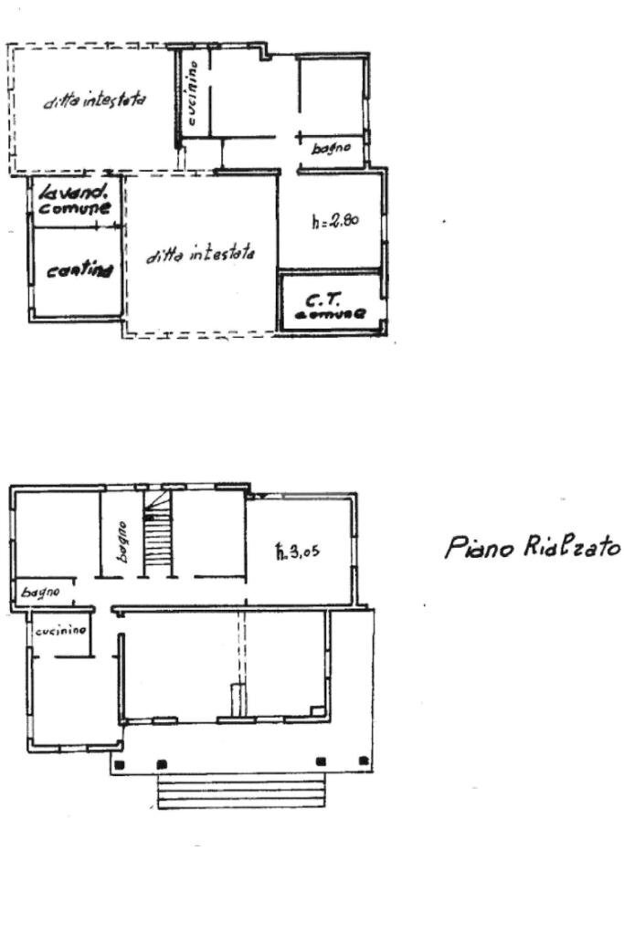 Villa Strada Provinciale, Felino - floor plans 1