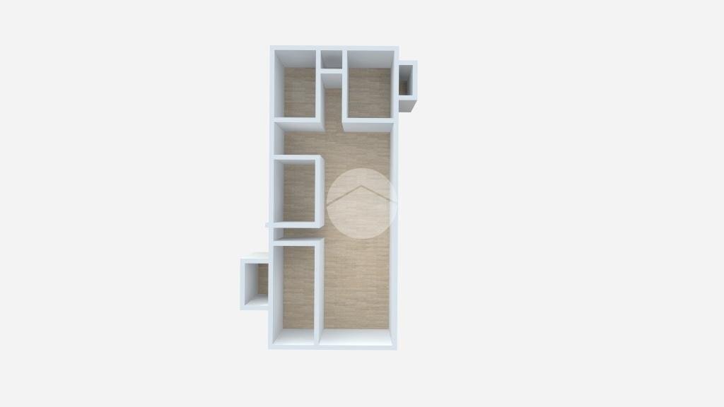Trilocale Via tibaldi, Milano - planimetria 1