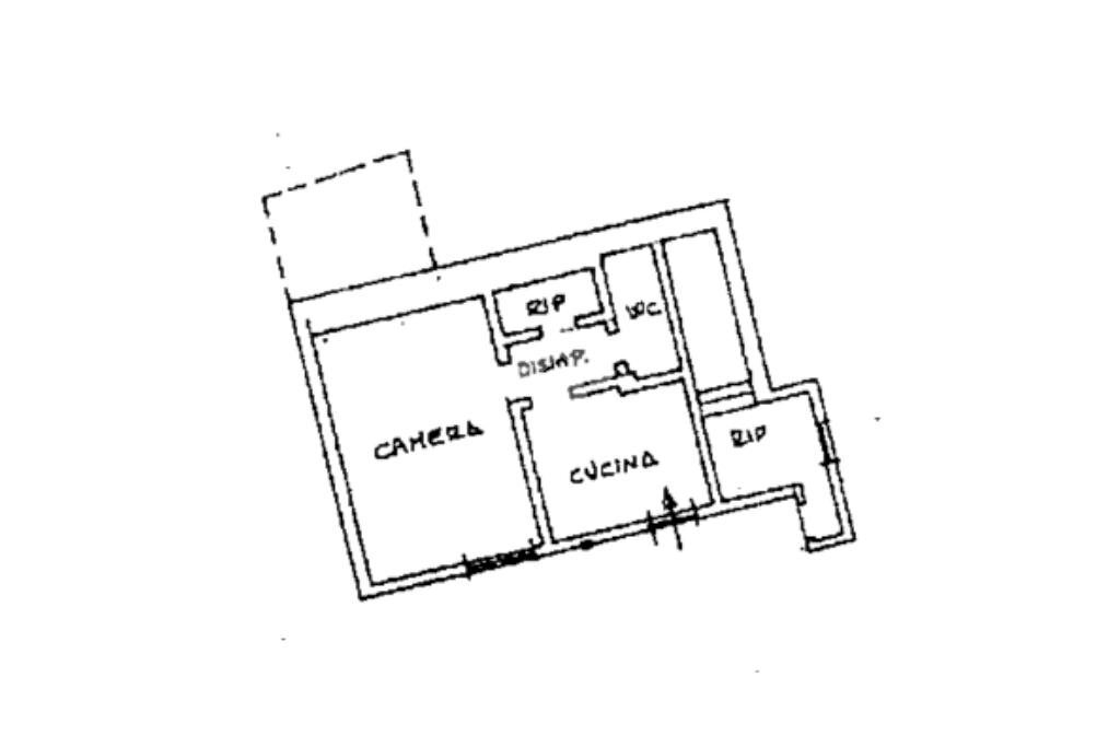 Casa indipendente Frazione Rivò, Coggiola - planimetria 1