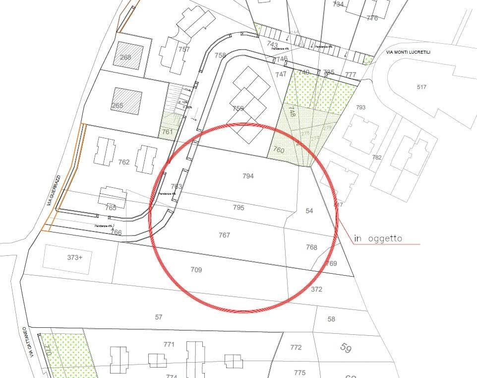 Foto 6 - Building land Via Guerrazzi
 
snc, Monterotondo - floor plans 1