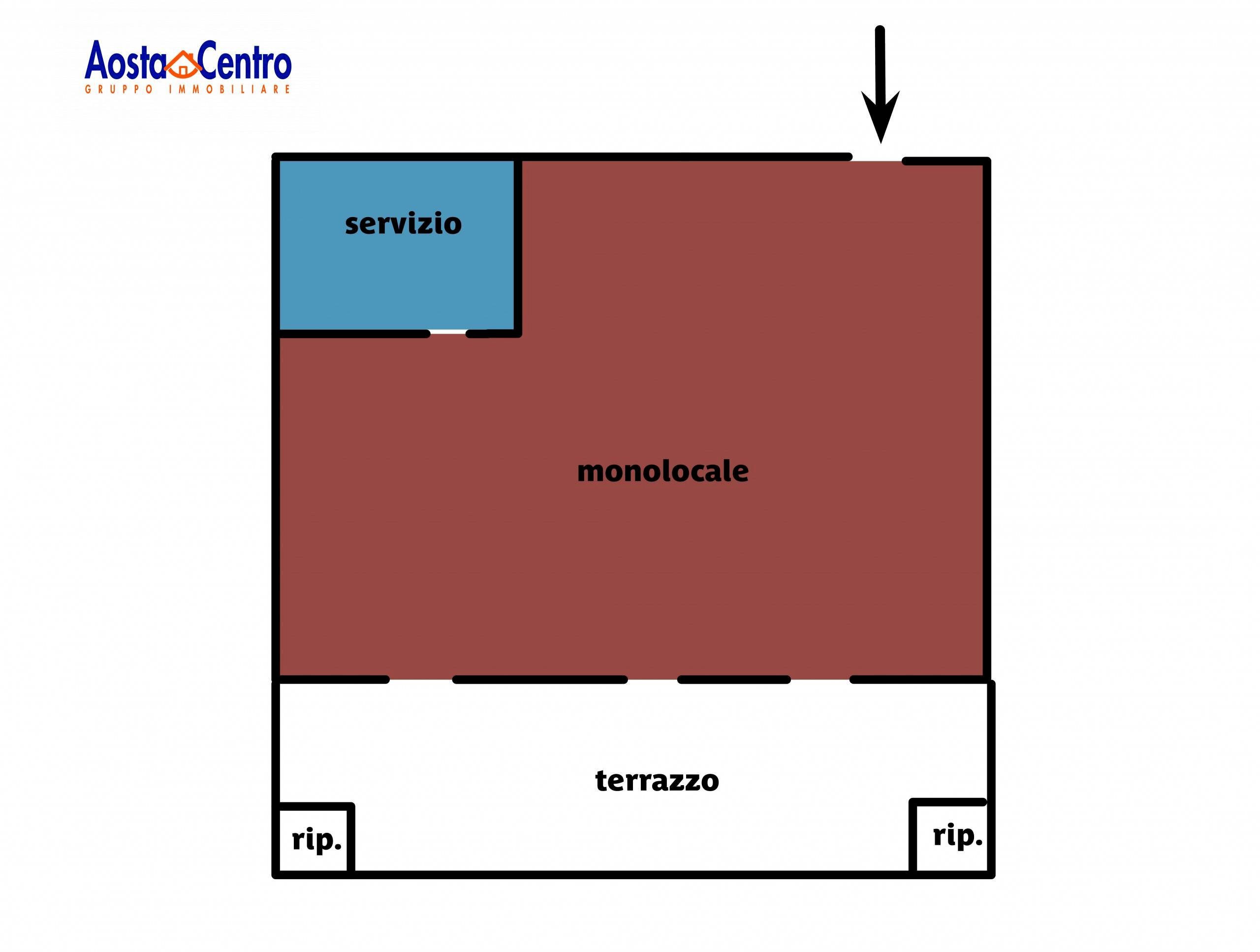 Foto 19 - Attic Via Porta Praetoria
 
19, Aosta - floor plans 1