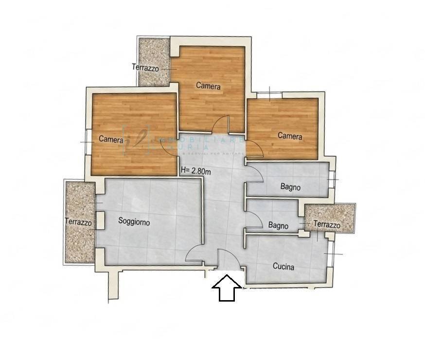 Foto 33 - Apartment Via Piave, Albenga - floor plans 1